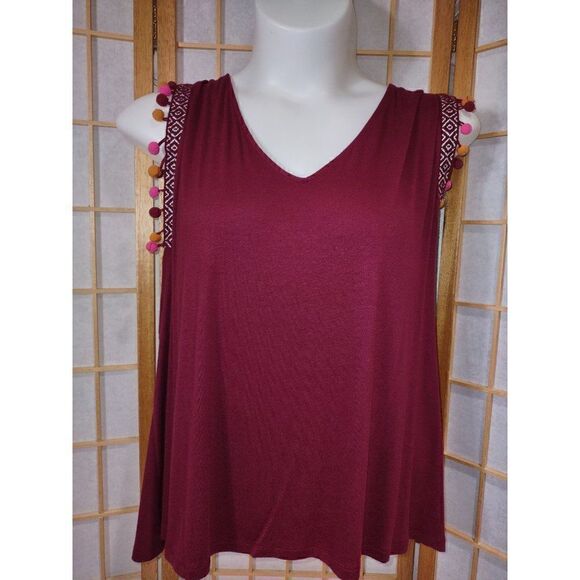 A New Day 4X PomPom Blouse - Picture 7 of 10